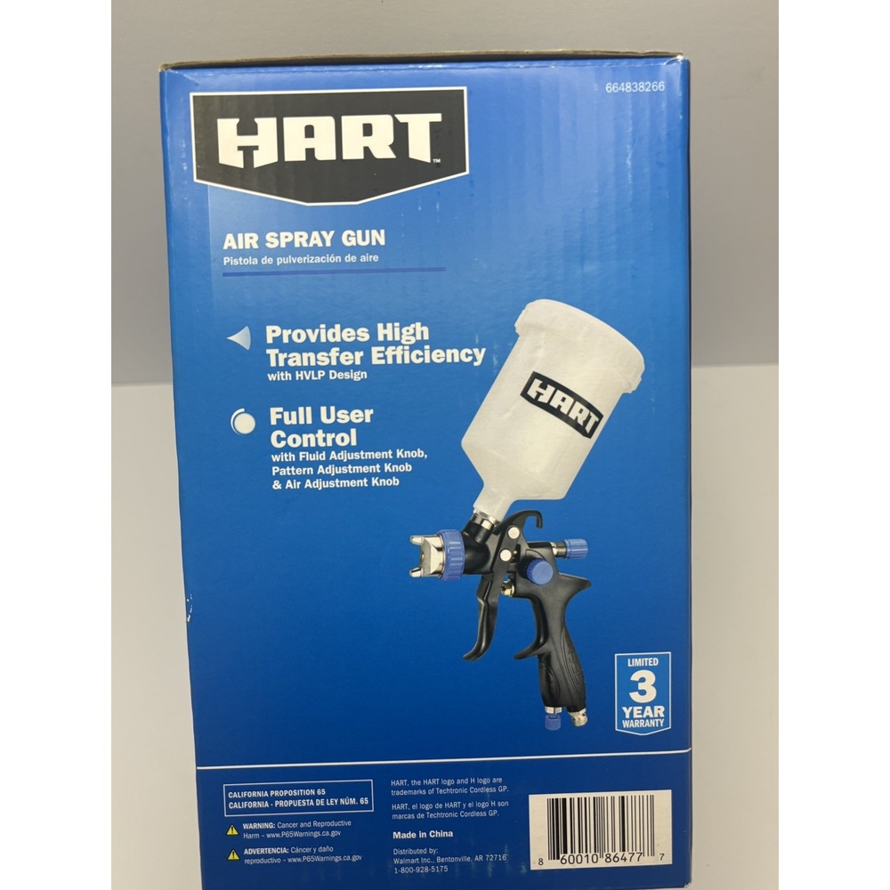 NEW - HVLP Gravity Feed Air Spray Gun Professional Air Paint Kit